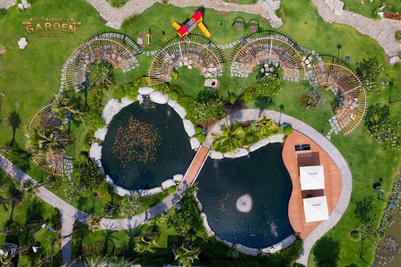 Hình ảnh thực tế Dự án Sài Gòn Garden Riverside Village